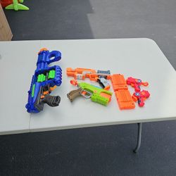 Nerf Gun Lot