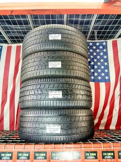 255/45ZR20 CONTINENTAL CROSSCONTACT LX SPORT 255 45 20 USED TIRES SET