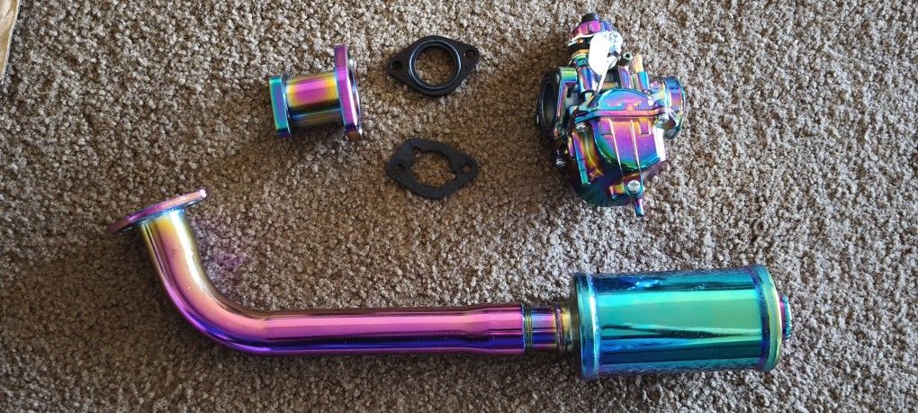 Mini Bike Carb And Exhaust