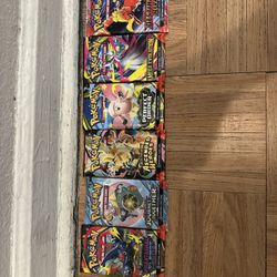 New Pokeman 6 Pack Lot