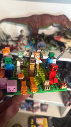 Lego Minecraft mini figures