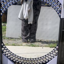 Rhinestone Mirror 