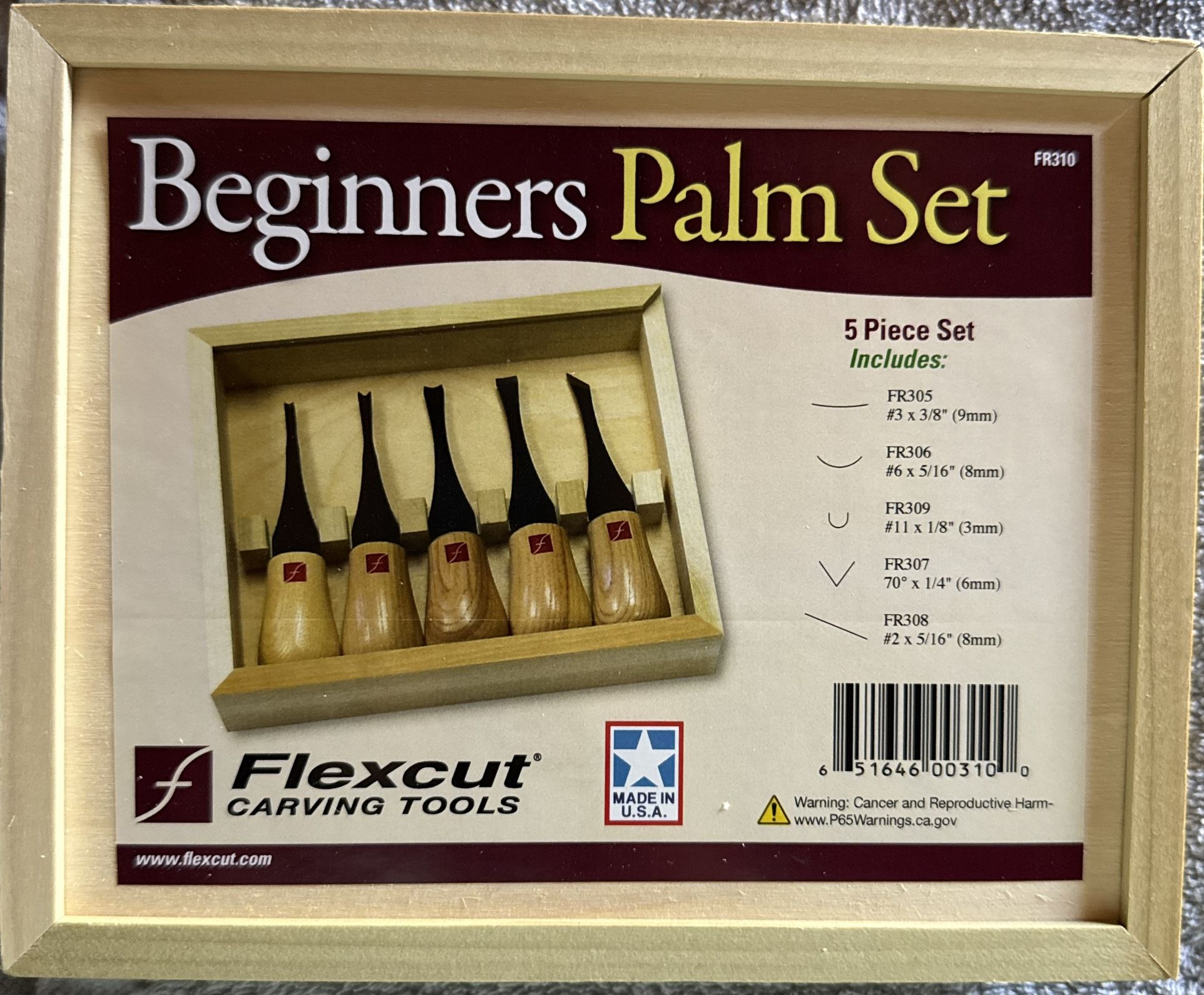 Five-piece Beginners Carving Set