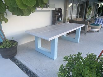 Patio Table Modern Farmhouse