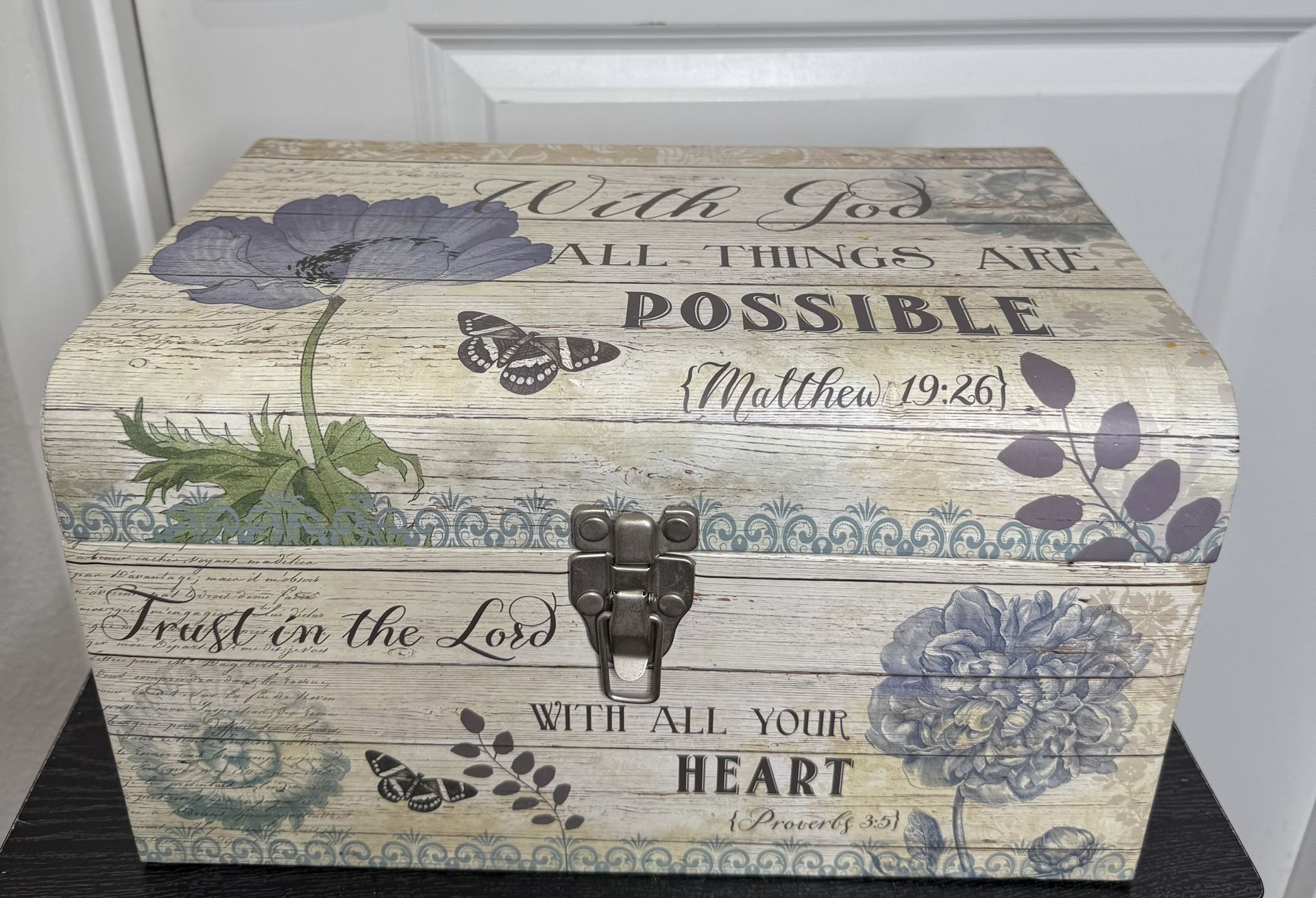 Butterfly Storage Decor 