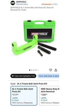 OEM Tools Ball Joint Press Kit Tool New