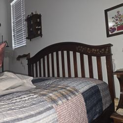 Bed Frame And Dresser 