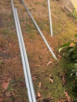 (4 pipes) 2-in x 10.0-ft Silver Metallic Rigid Conduit