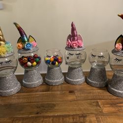 Unicorn “Gumball Machines” New Center Pieces 