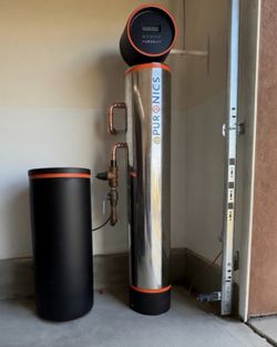 New Puronics Single Tank Water Softener System with Alkaline RO Filter