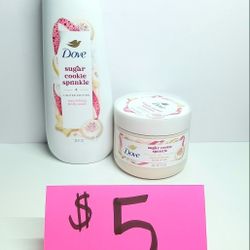 Dove Sugar Cookie Sprinkle Body Wash & Scrub