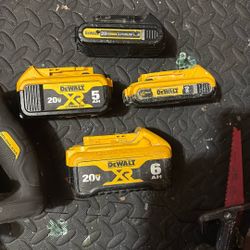 Dewalt Batteries 