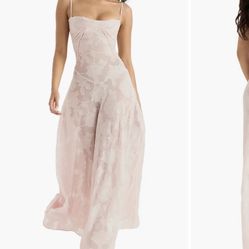House of CB Pink Lace Dress