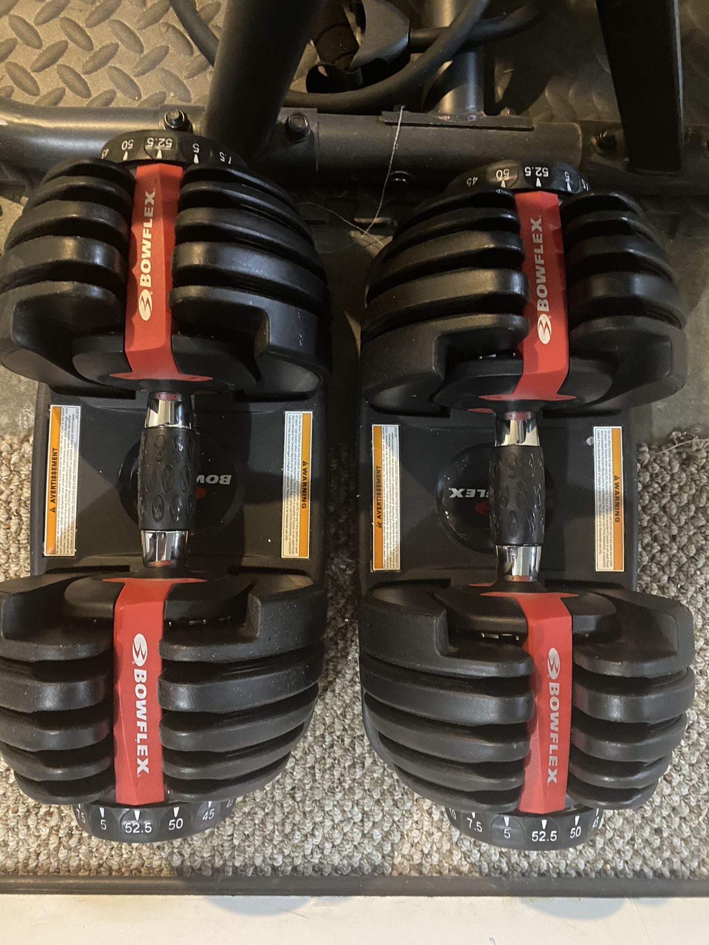 Bowflex Adjustable Dumbbells