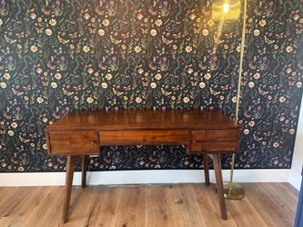 Mid Century Modern Wood Desk