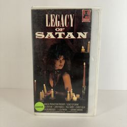 Legacy Of Satan ( VHS, 1974 ) Abacus. Lisa Cristian - John Francis - Paul Barry