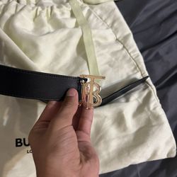 New Burberry Belt 