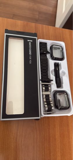 Watch Band + Case - Metal Link - 42/44/45mm (New)