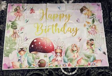 Fairy theme party decorations