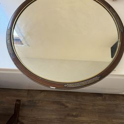 Mirror, Vintage, Round