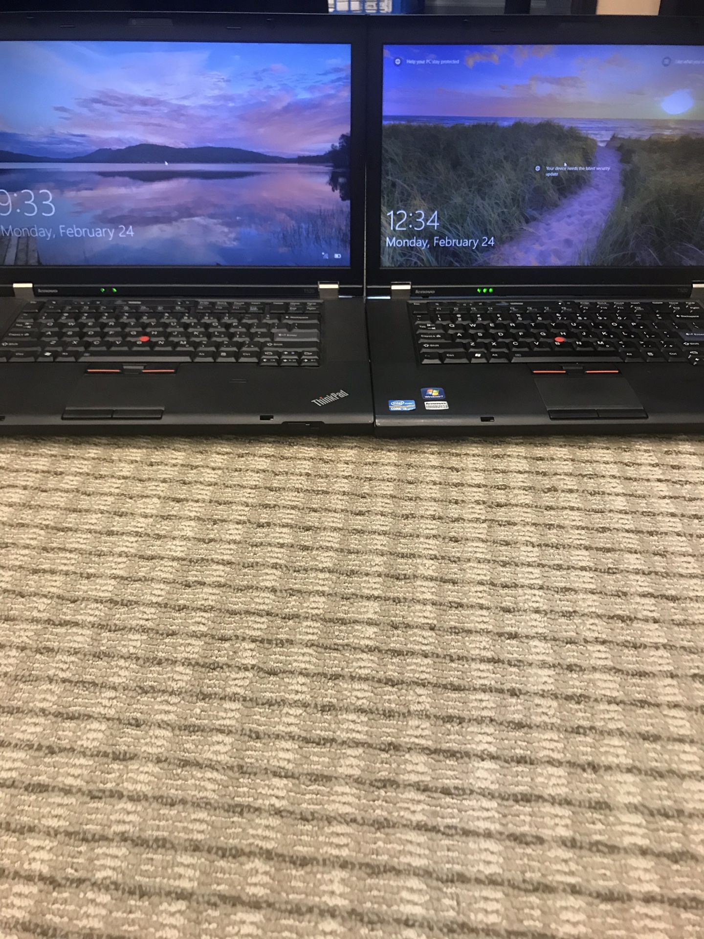 Selling 2 Lenovo thinkpads ASAP