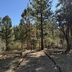 Rustic Wooden Benches