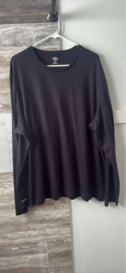 Athletic Works Black Long Sleeve Shirts