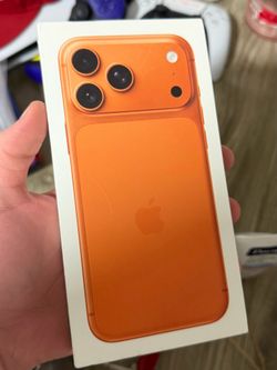 iPhone 17 pro max orange 256 gb