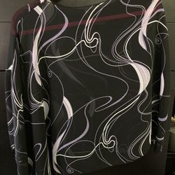 Artistic Poncho-Style Top - One-Arm Wonder