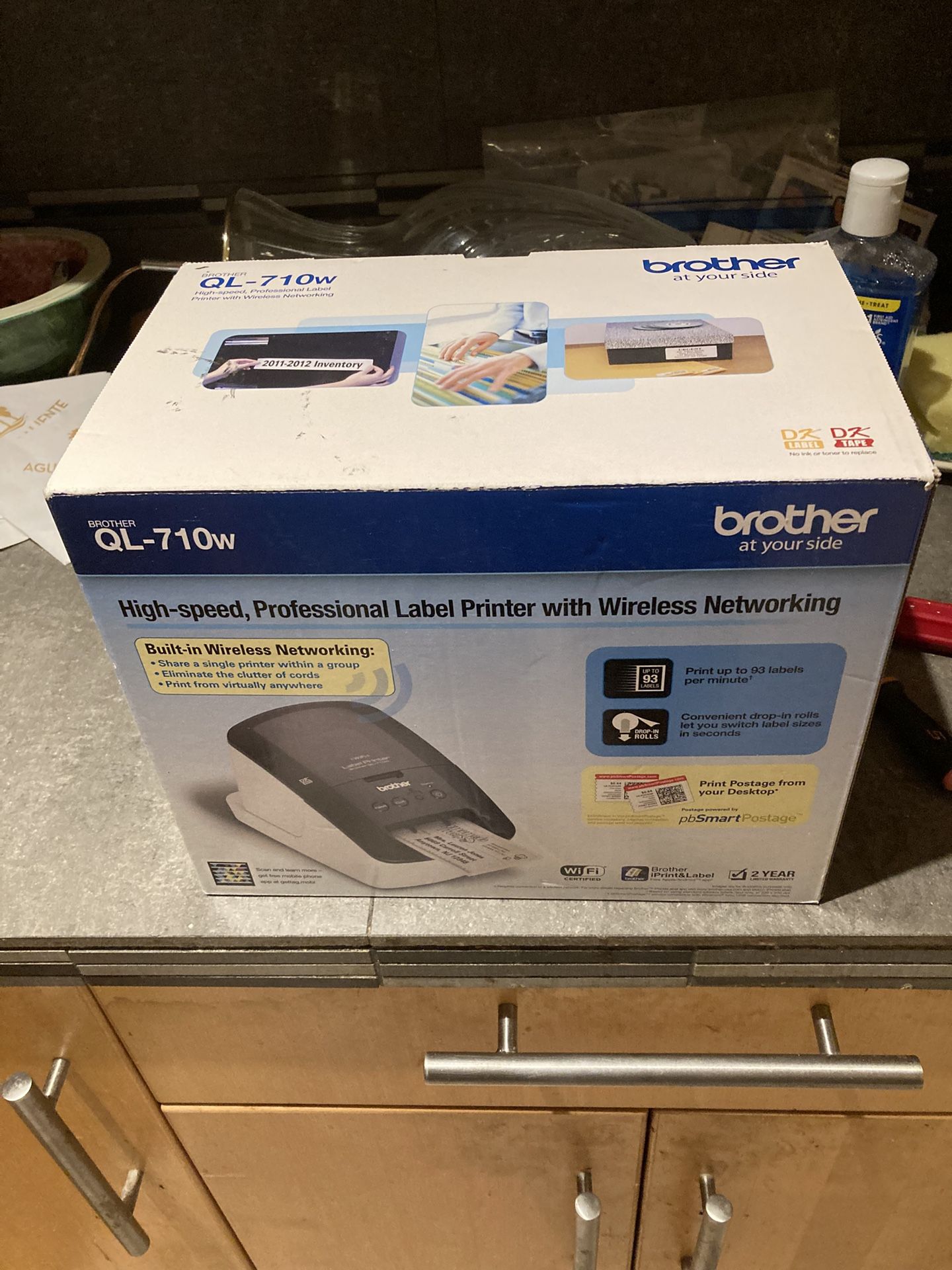 BROTHER Label Printer Professional High Speed QL-710w. NIB