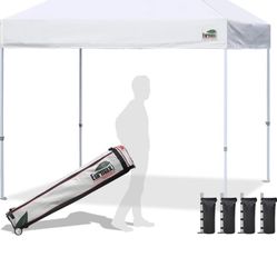Euro max 10x10 Ez Pop up Awning 