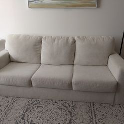 Cream Colored Sofa