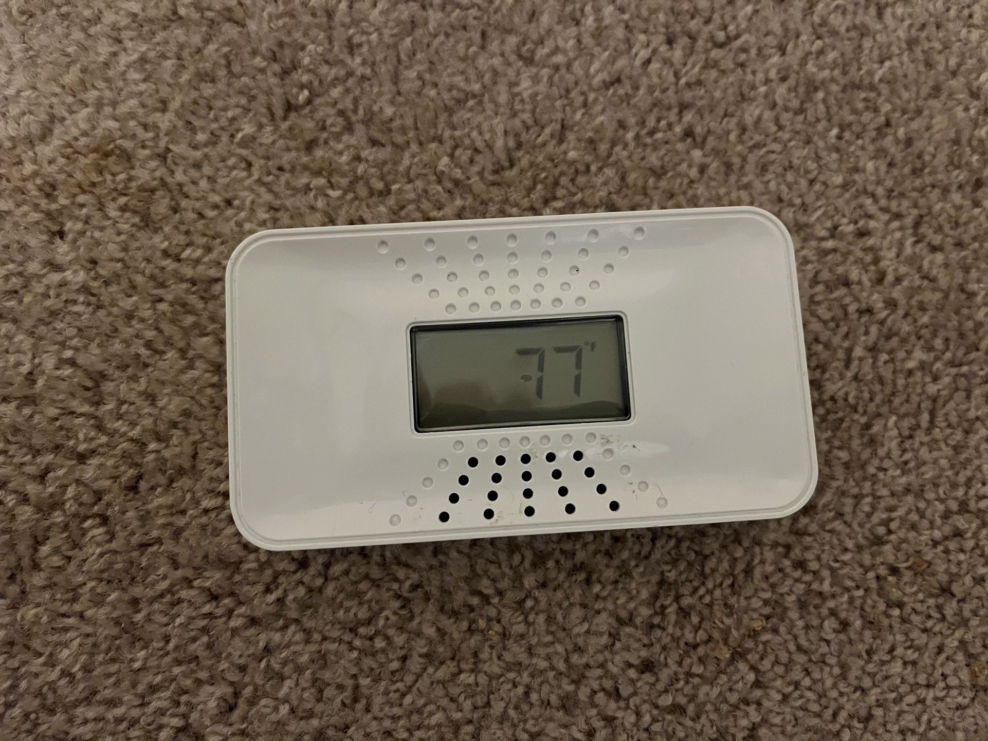 First Alert Carbon Monoxide Alarm