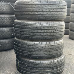 SET OF TIRE 215 50 17 MICHELIN 85% LIFE