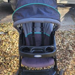 Graco Ready 2 Grow Sit And Stand Double Stroller 