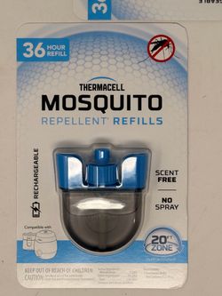 Thermacell Mosquito Repellent Refills 36 Hour ER136 5034 Cartridges NEW