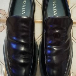 Vintage prada clearance loafers