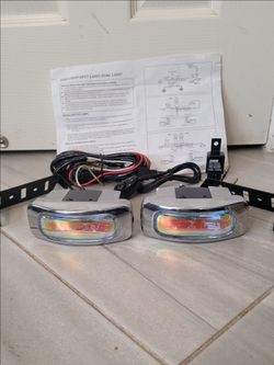 Universal fog lights kit