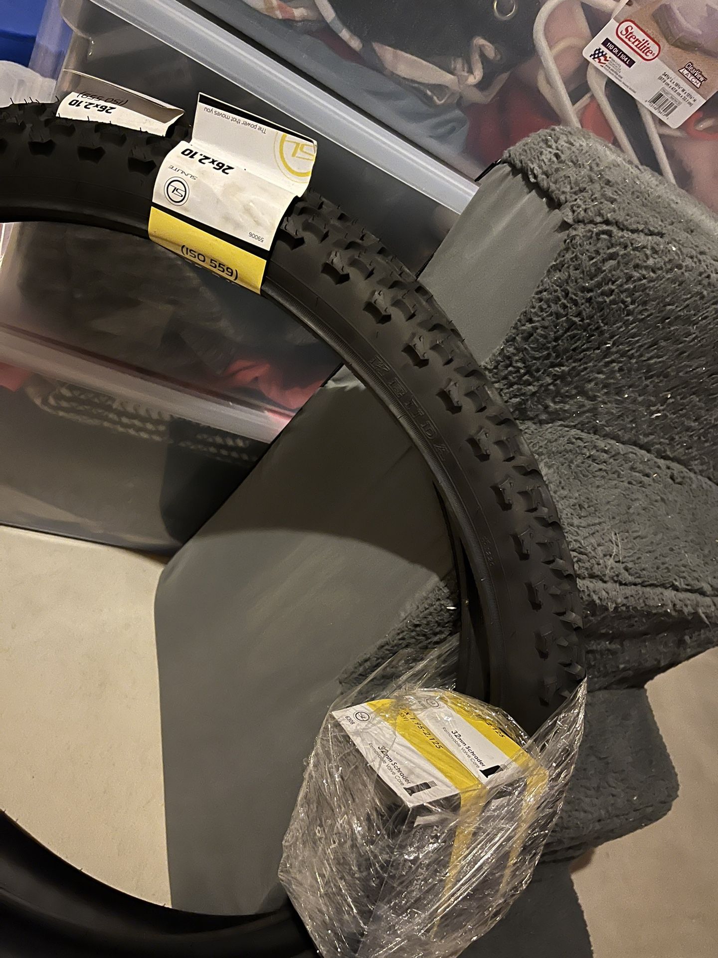 NEW Mountain Bike tire With Tubes