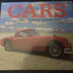 Cars 2023 Vintage Calendar