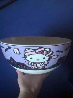 Hello Kitty Halloween Mummy Bowl