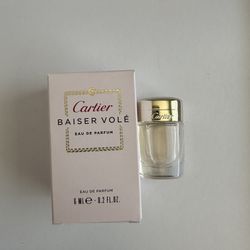 Cartier Baiser Vole 0.2 Fl.oz Women's Eau de Parfum. Mini 6ml. New