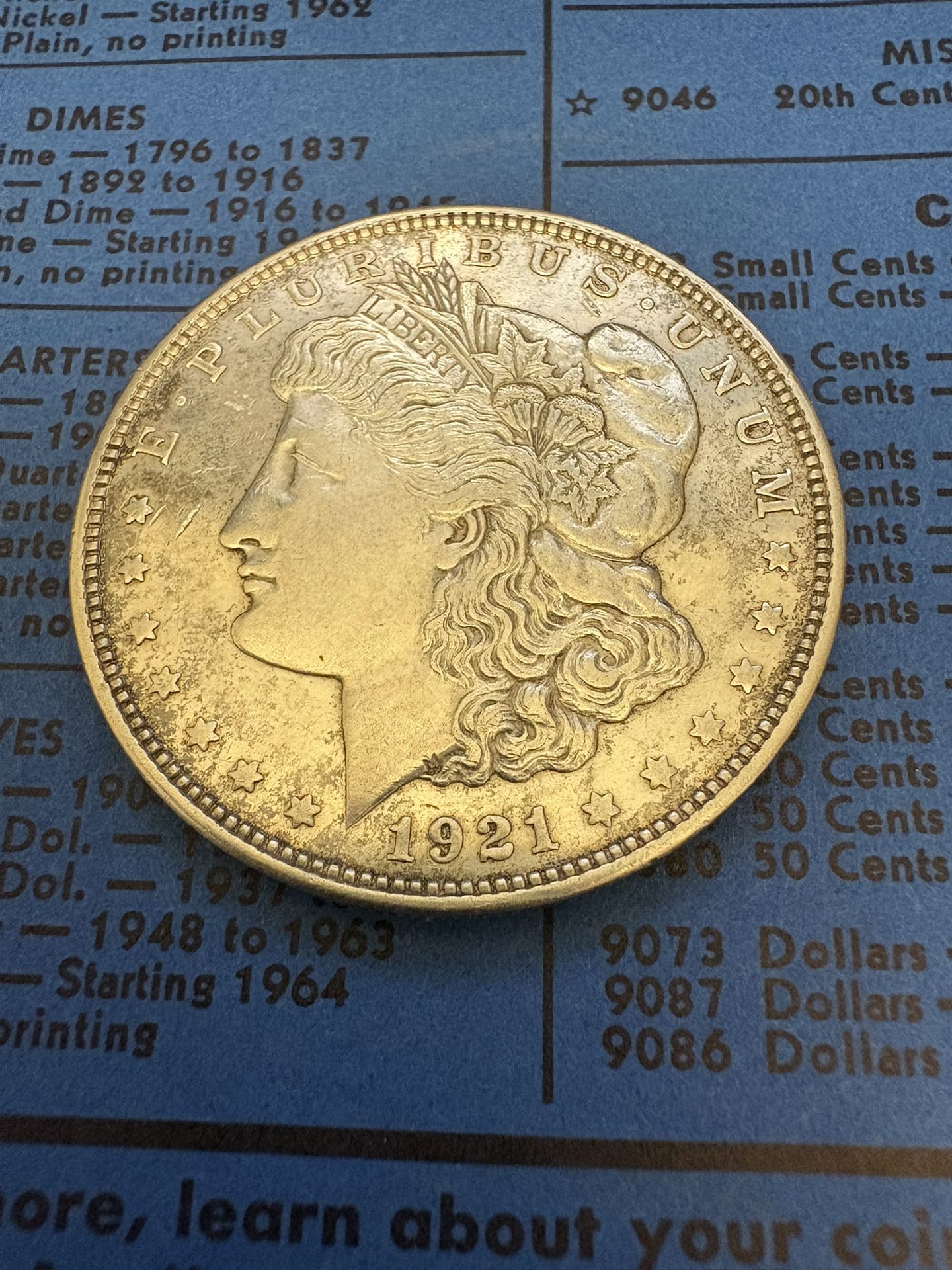 1921 Morgan Silver Dollar 
