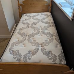Twin Single Bed & Frame 