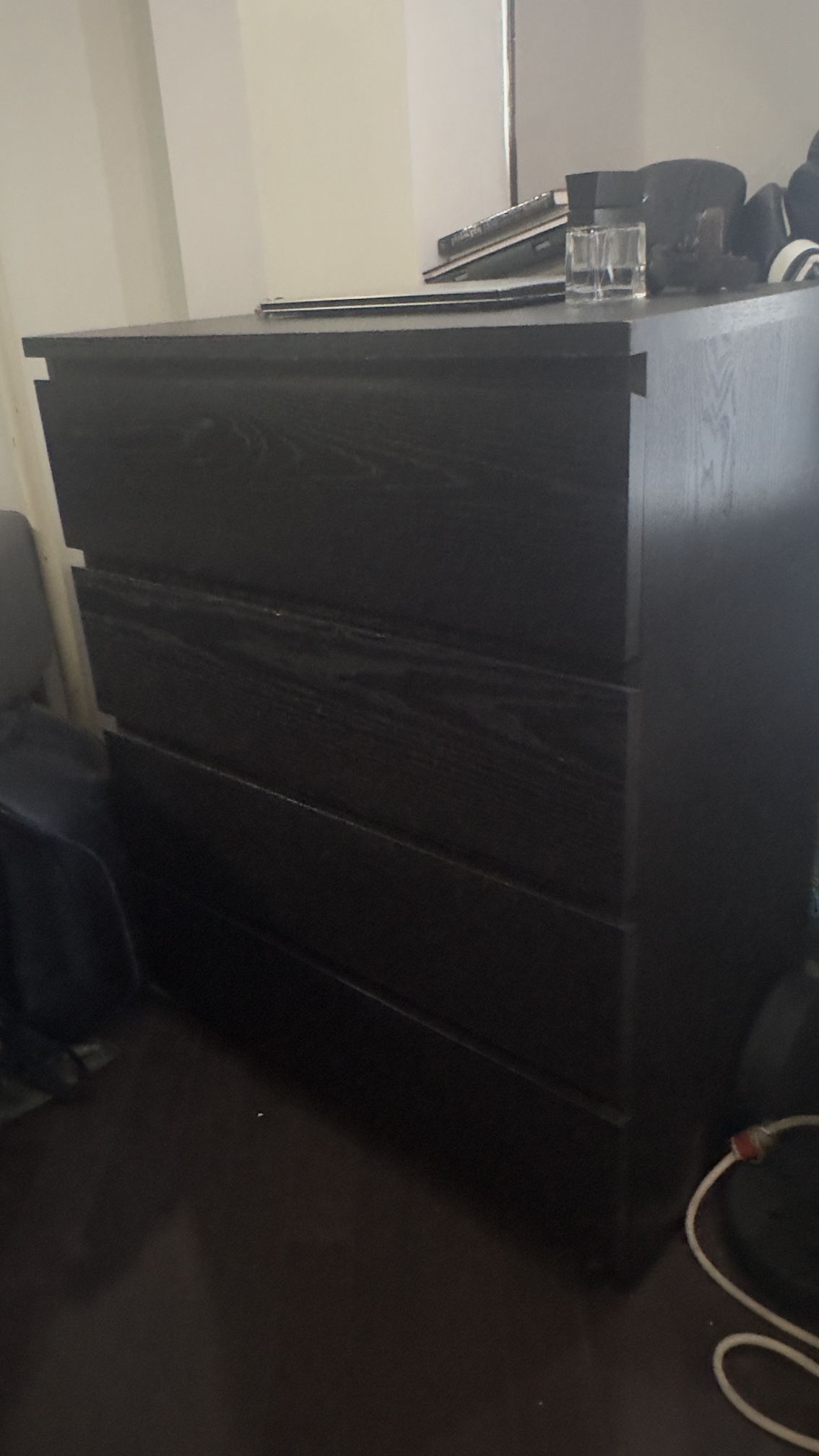 Ikea Black Dresser 