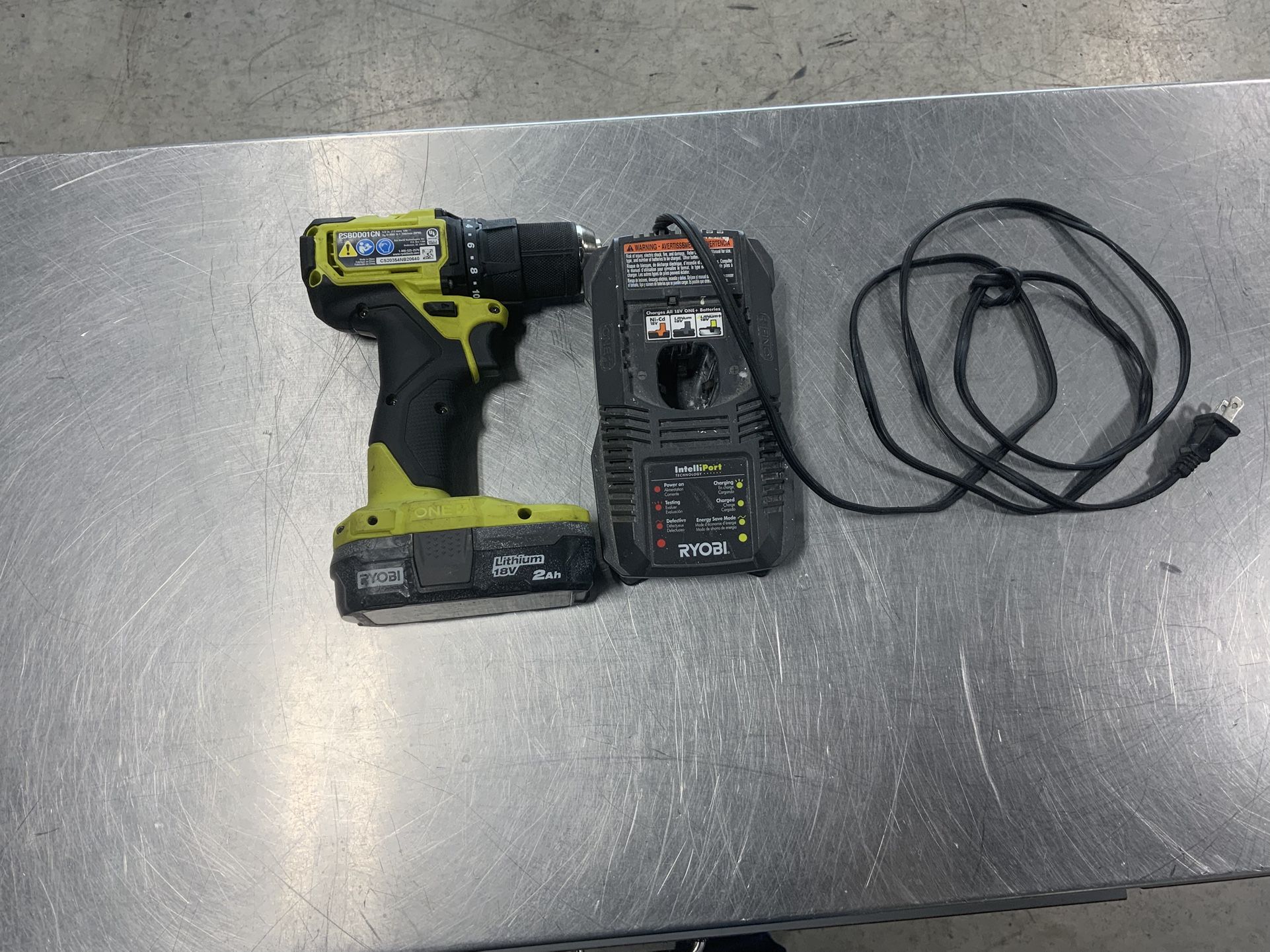 RYOBI Drill With Battery And Charger