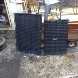 2 Dog Crates