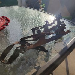 Antique  Ice Skates Stene