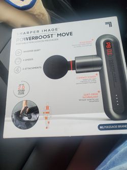 Sharper Image PowerBoost Move Percussion Massager