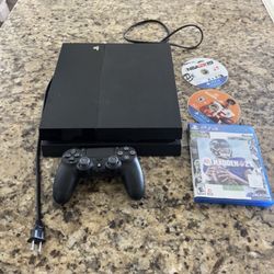 PS4 With Controller